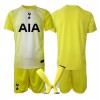 Dječji Nogometni Dres Tottenham Hotspur Golmanski Rezervni 2025-26 Kratak Rukav (+ Kratke hlače)